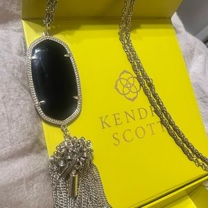 Kendra Scott Black Rayne Necklace